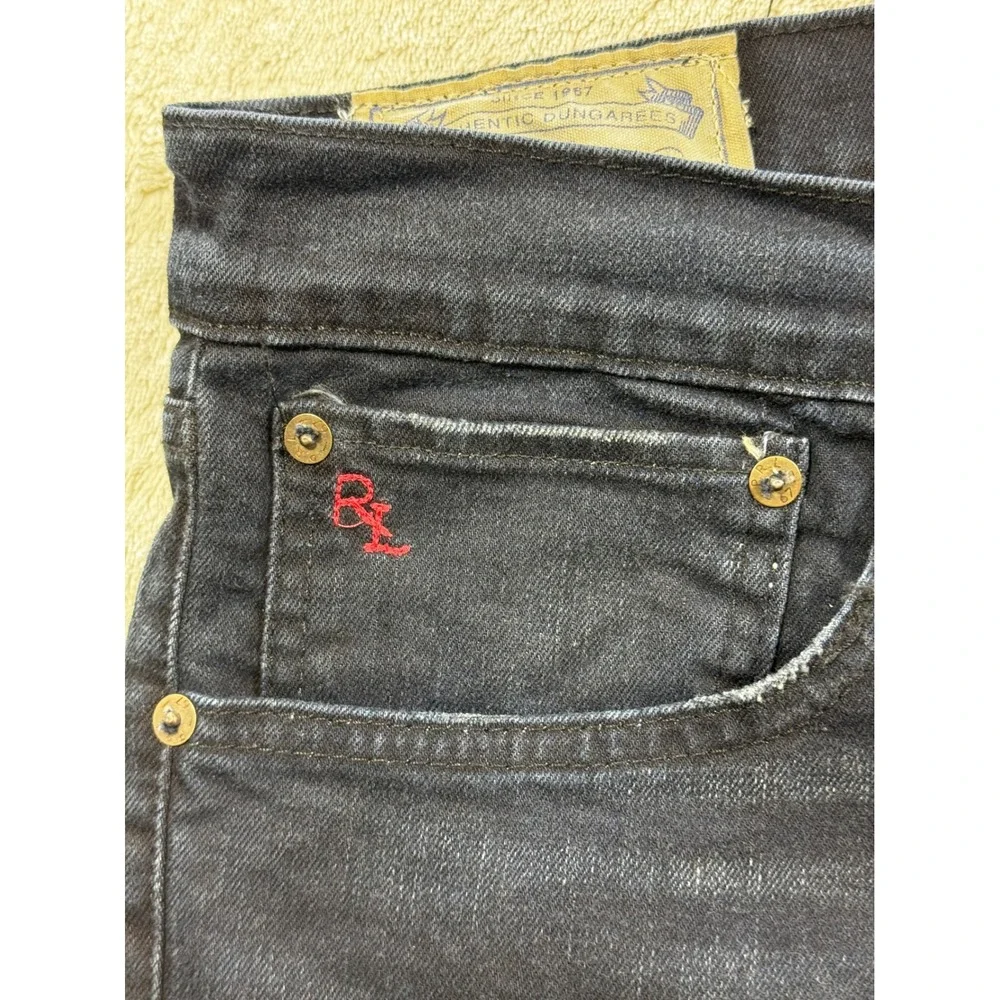 Polo Ralph Lauren Mens Varick Slim Straight Jeans 35/30 Meas: 36x24.5 (READ)